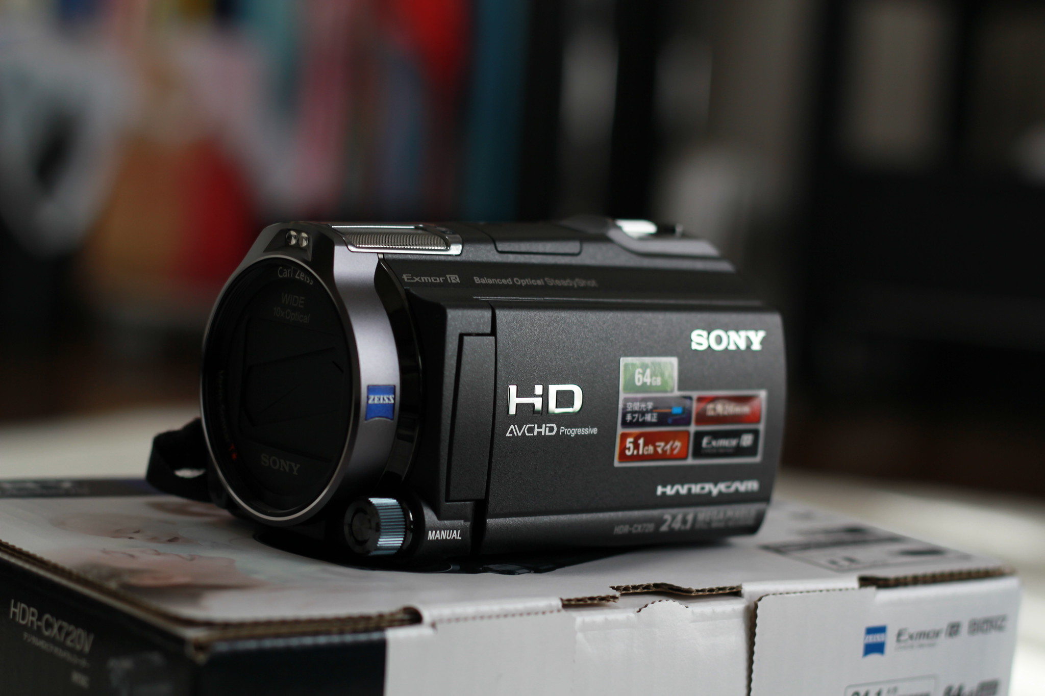 SONYのハンディカム「HDR-CX720V」を買ったのでレビュー | axe.com