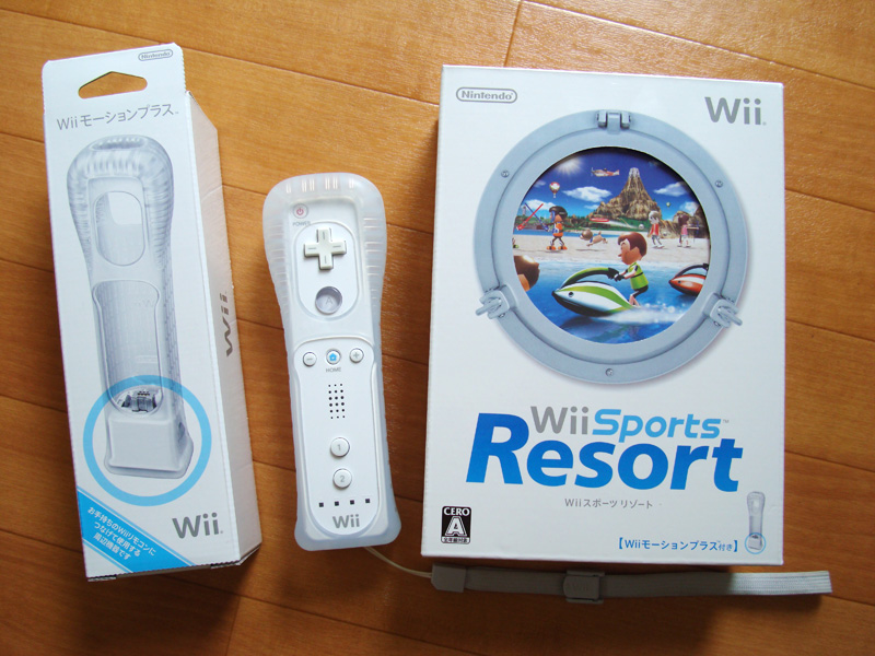 Wii Sports Resort』の”Wiiモーションプラス”を装備してみた | axe.com
